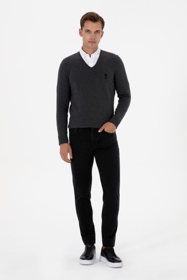 شلوار جین  سیاه  اندامی  مردانه یو اس پولو | US POLO ASSN
