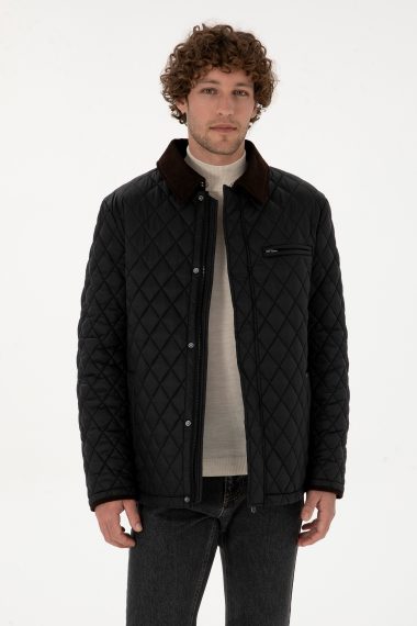 کاپشن  سیاه  بیسیک  مردانه یو اس پولو | US POLO ASSN