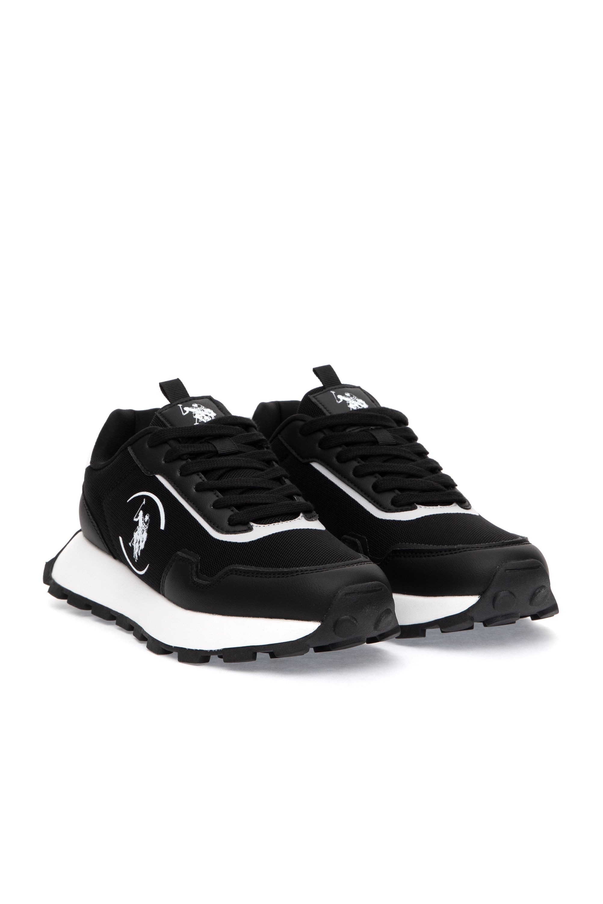 کفش سیاه استاندارد فیت مردانه یو اس پولو | US POLO ASSN