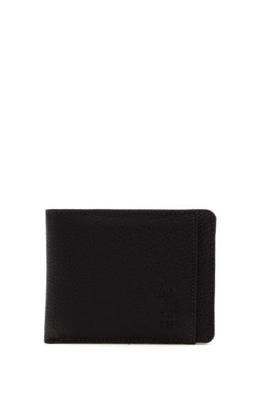 کیف پول  قهوه ای  رگولار  مردانه یو اس پولو | US POLO ASSN