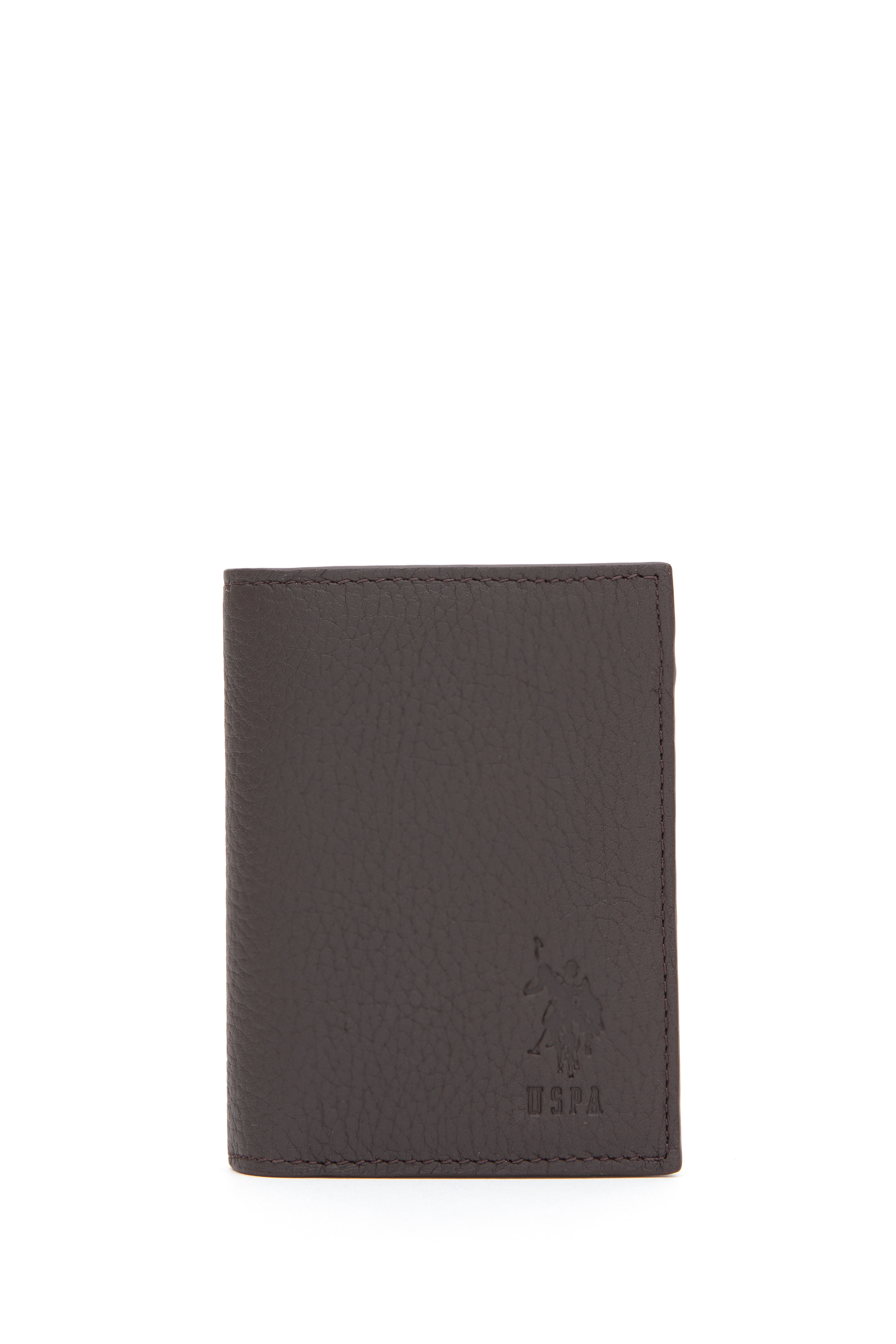 کیف پول قهوه ای رگولار مردانه یو اس پولو | US POLO ASSN