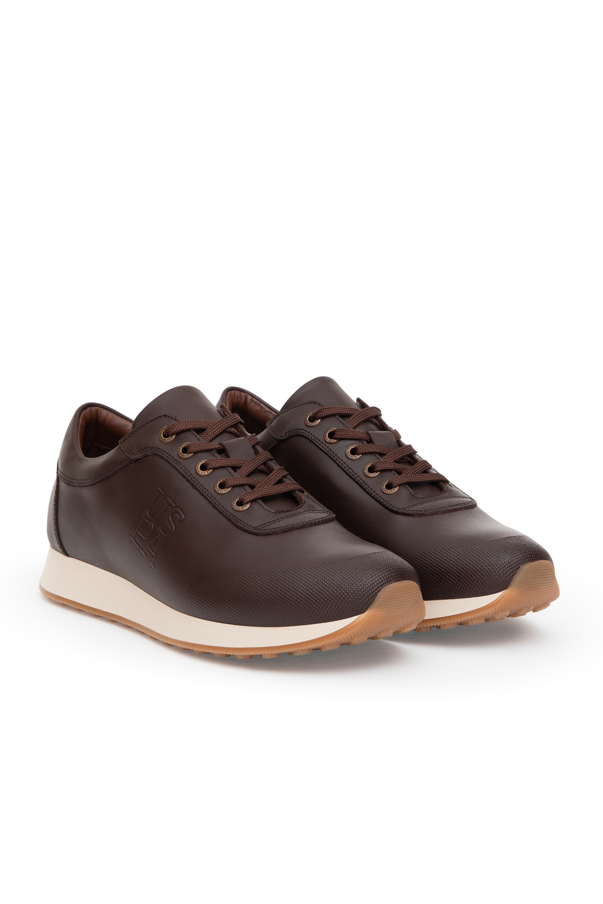 کفش قهوه ای استاندارد فیت مردانه یو اس پولو | US POLO ASSN