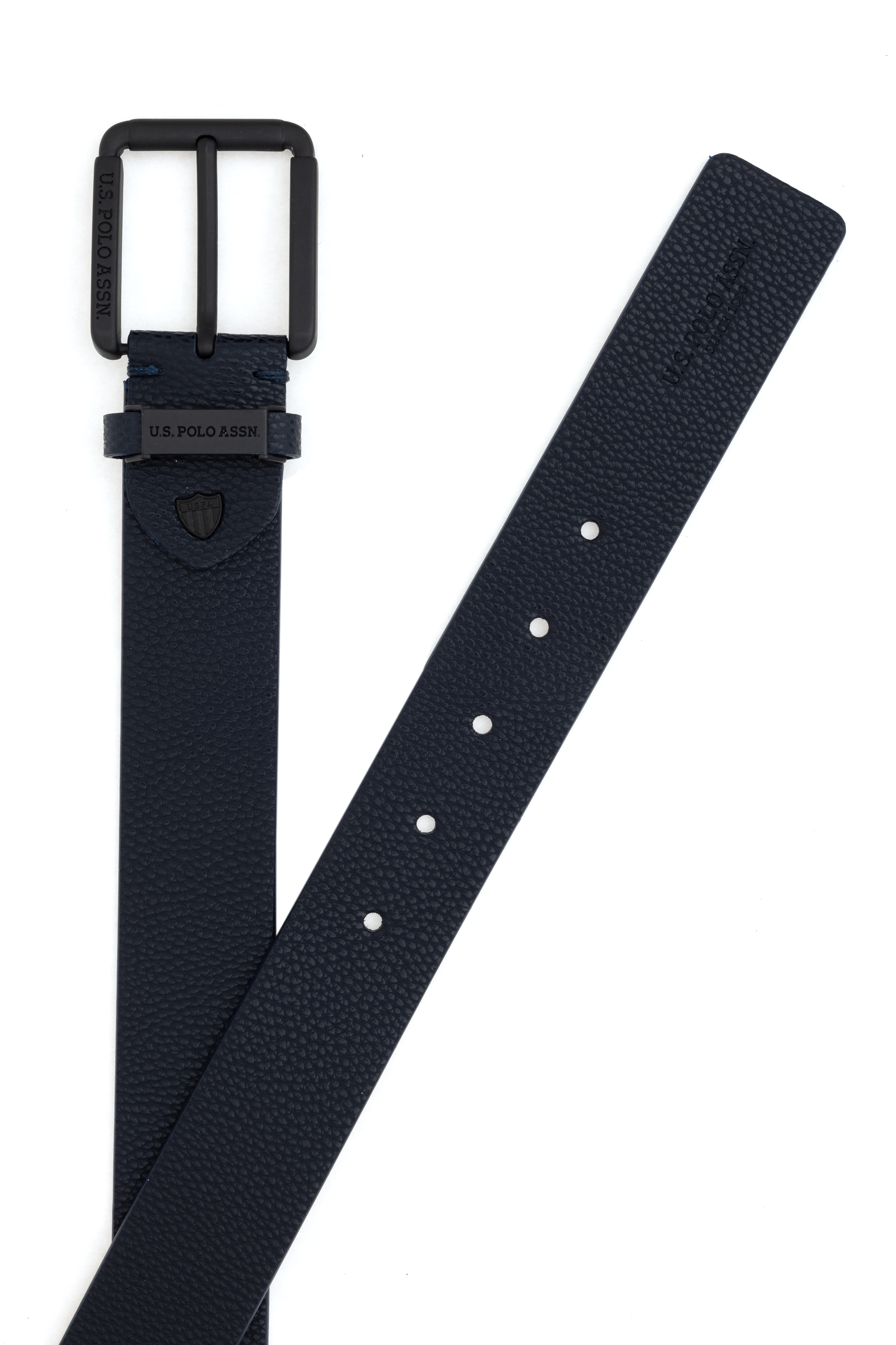 کمربند لاجورد استاندارد فیت مردانه یو اس پولو | US POLO ASSN