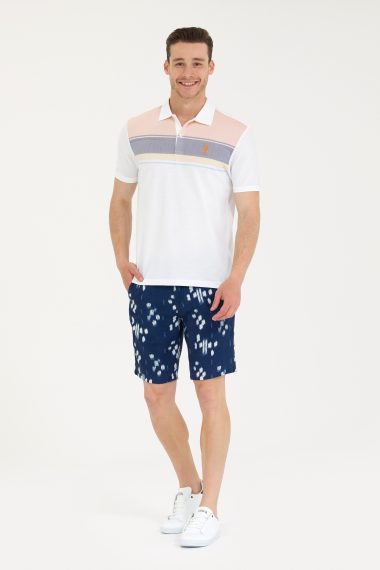 شلوارک  لاجورد  رگولار  مردانه یو اس پولو | US POLO ASSN
