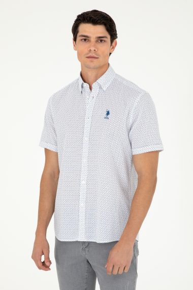 پیراهن  لاجورد  رگولار  مردانه یو اس پولو | US POLO ASSN