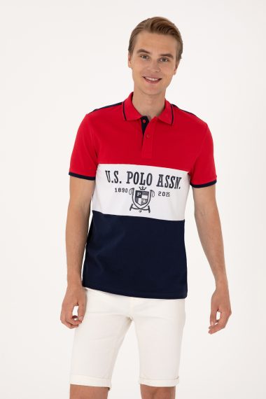 تی شرت  لاجورد  رگولار  مردانه یو اس پولو | US POLO ASSN