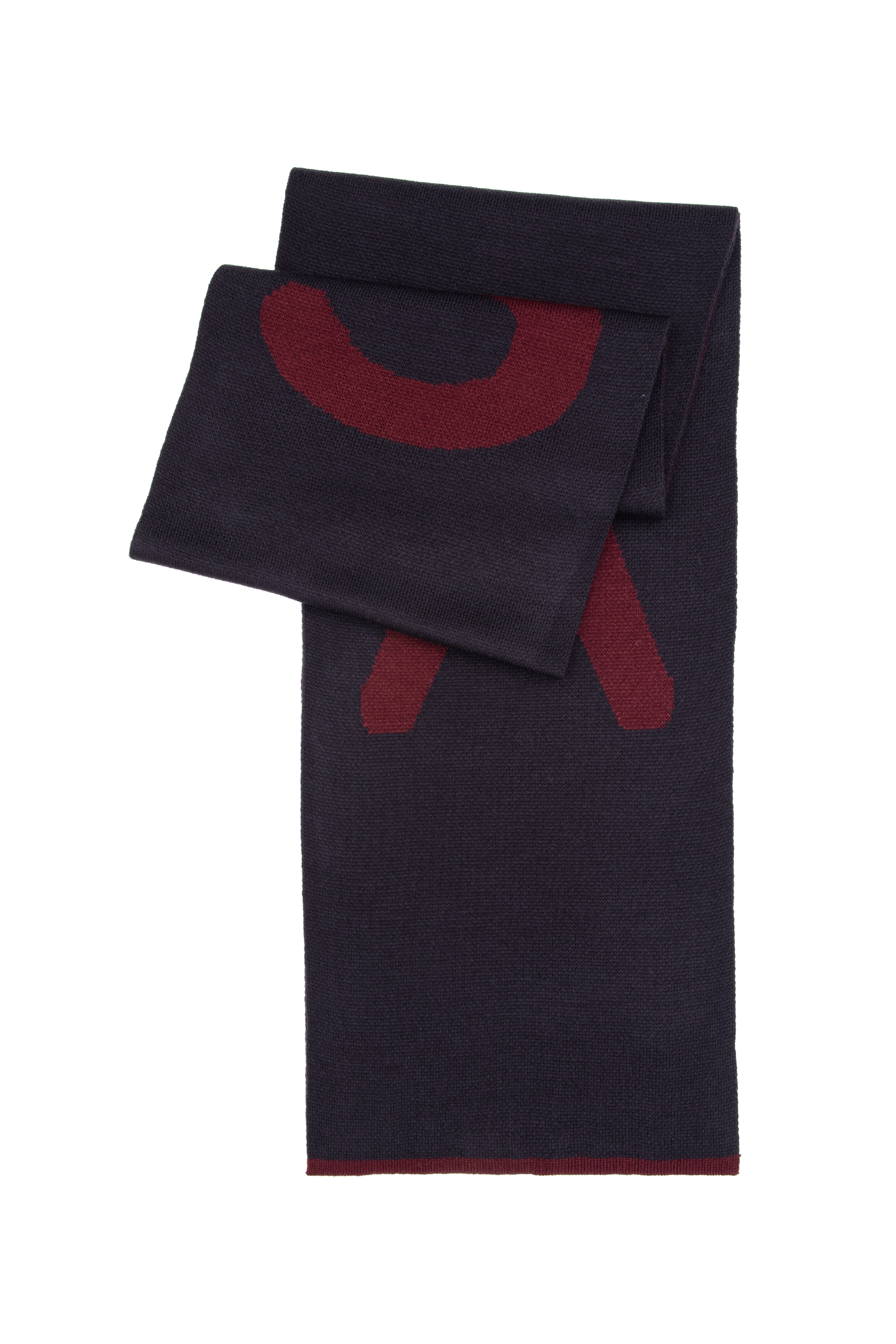 شال گردن لاجورد استاندارد فیت مردانه یو اس پولو | US POLO ASSN