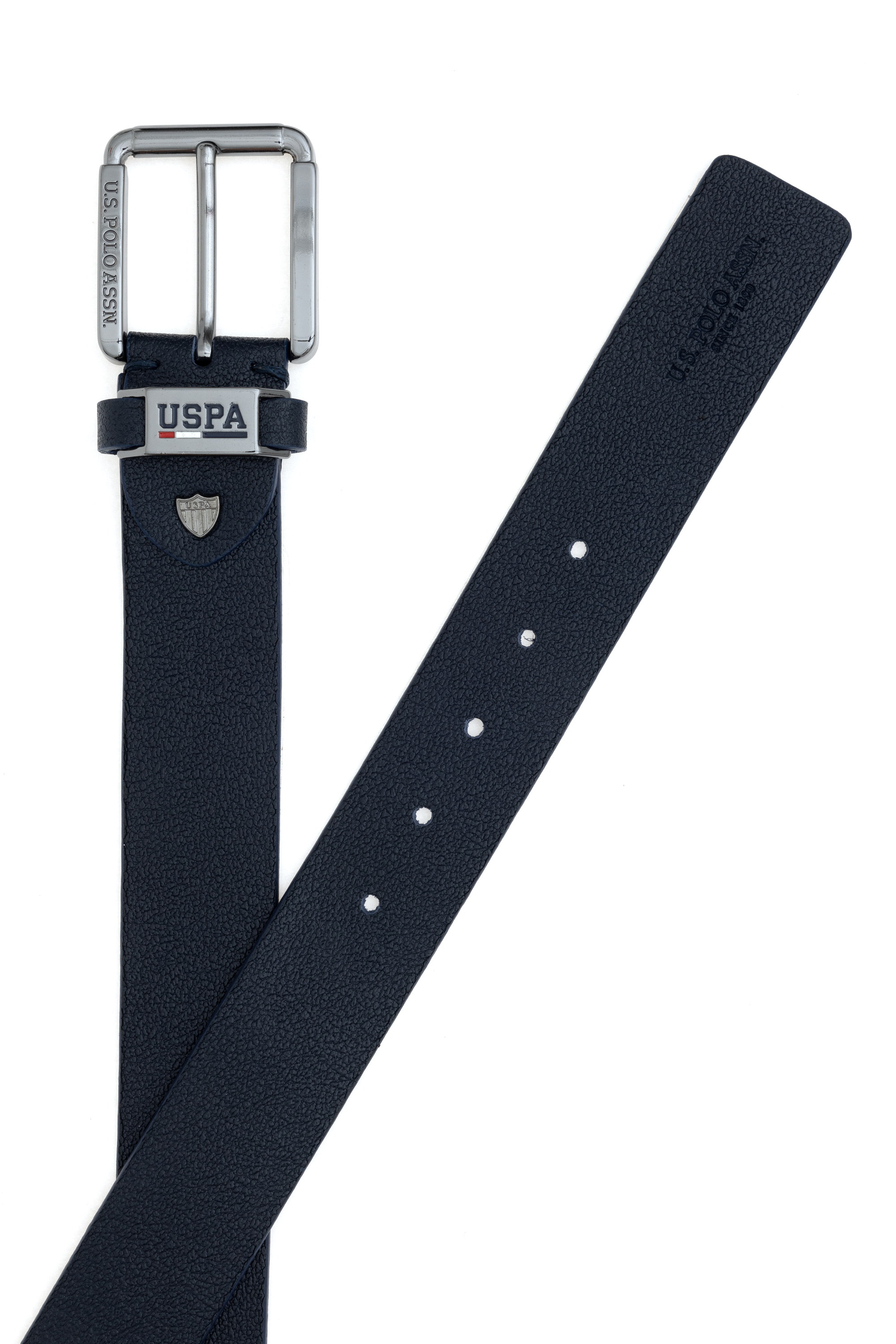 کمربند لاجورد استاندارد فیت مردانه یو اس پولو | US POLO ASSN