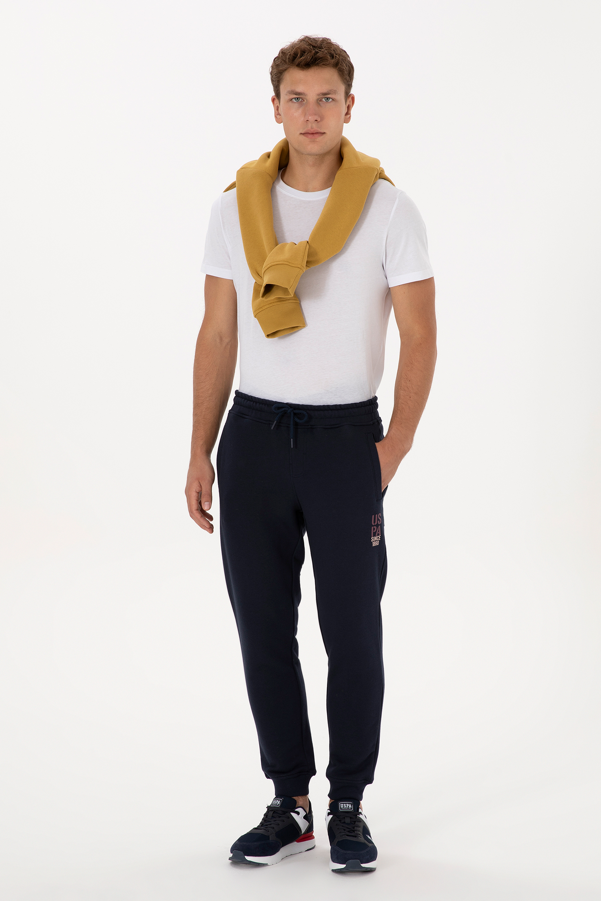 شلوار ورزشی لاجورد رگولار مردانه یو اس پولو | US POLO ASSN