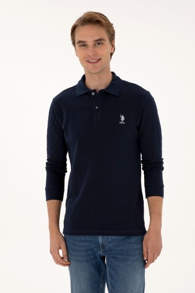 سویشرت بیسیک  لاجورد  رگولار  مردانه یو اس پولو | US POLO ASSN