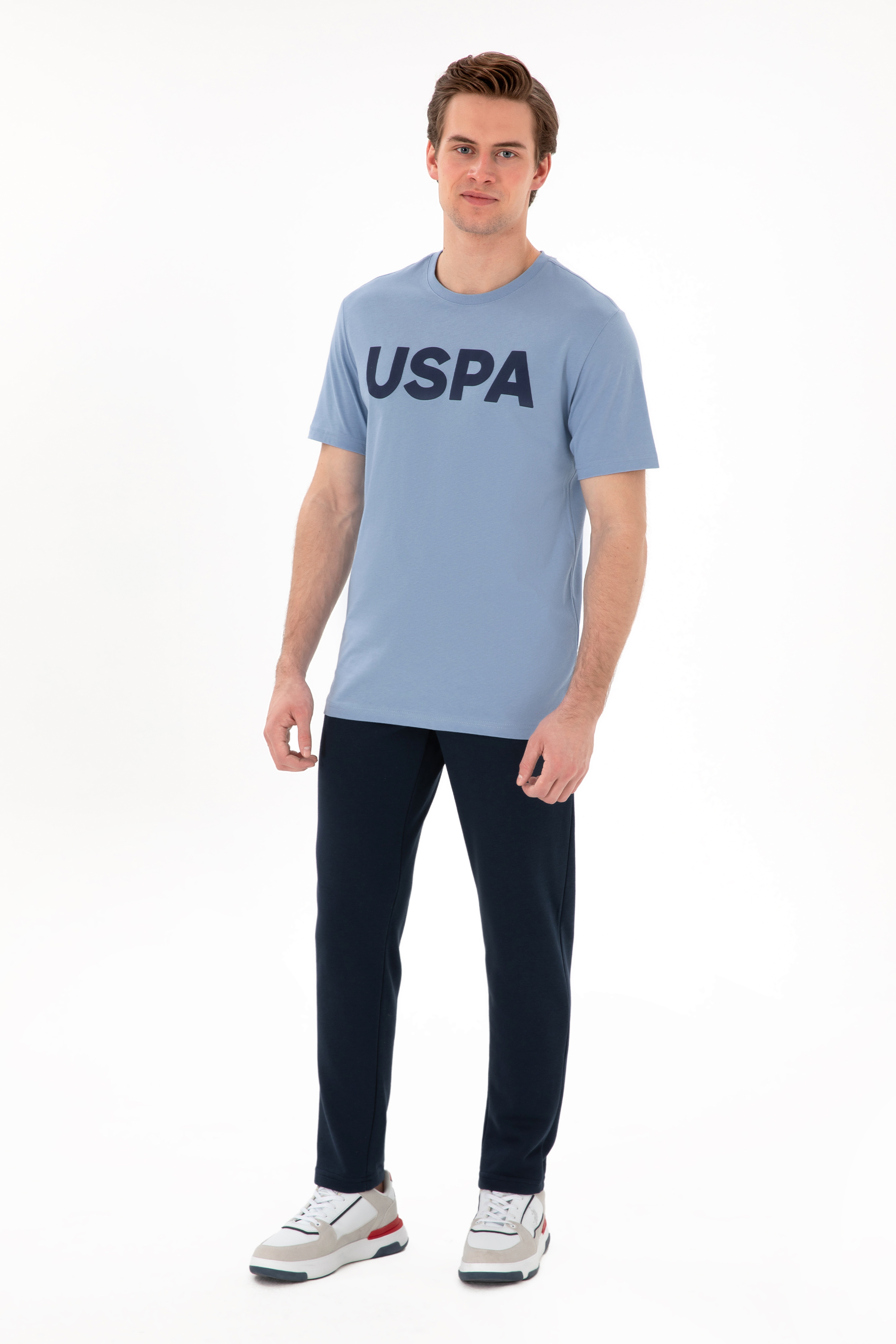 شلوار ورزشی لاجورد اندامی مردانه یو اس پولو | US POLO ASSN