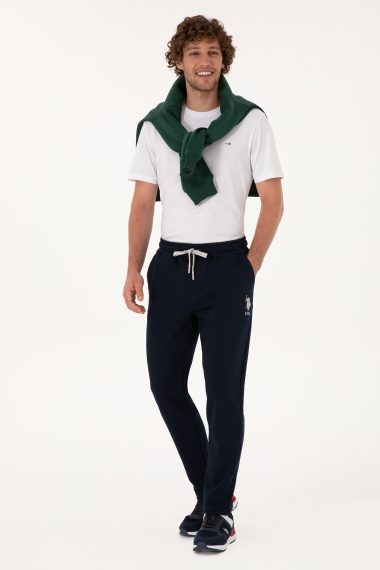 شلوار ورزشی  لاجورد  اندامی  مردانه یو اس پولو | US POLO ASSN