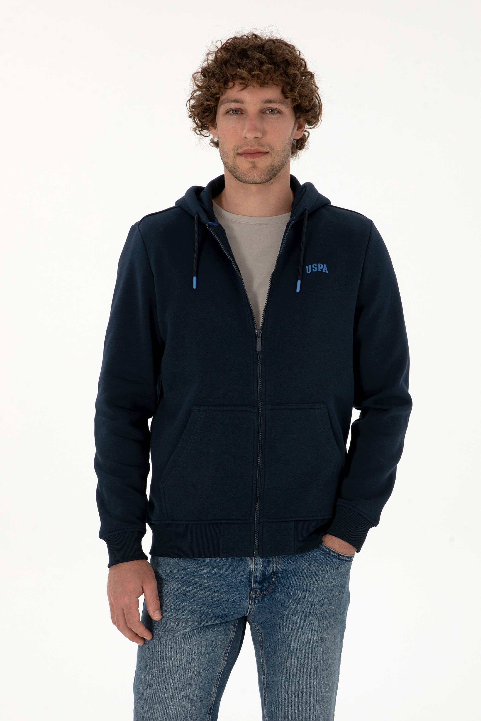 ژاکت لاجورد رگولار مردانه یو اس پولو | US POLO ASSN