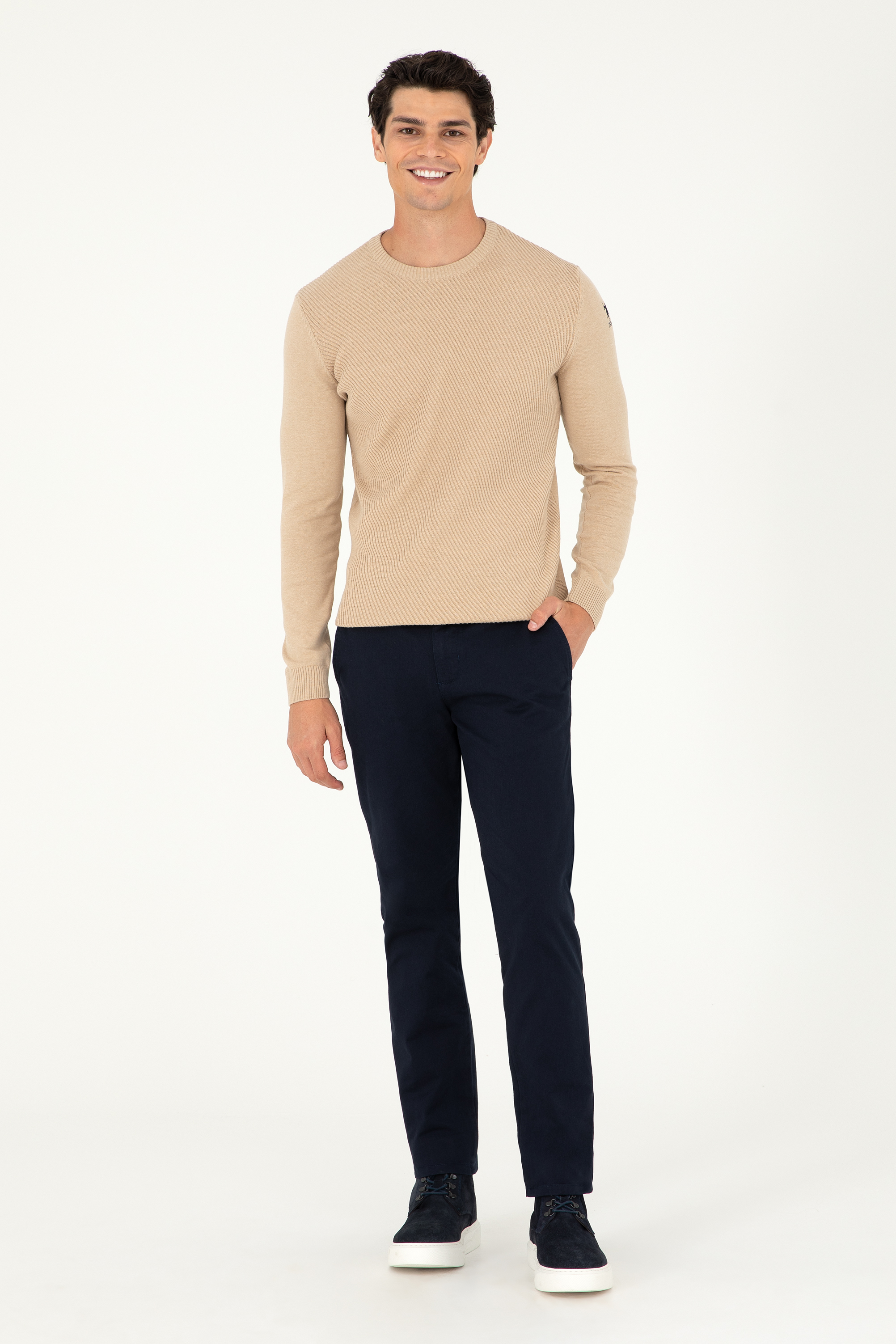 شلوار کانواس / چینو لاجورد رگولار مردانه یو اس پولو | US POLO ASSN