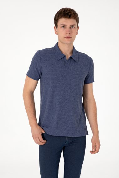 تی شرت  لاجورد روشن  رگولار  مردانه یو اس پولو | US POLO ASSN