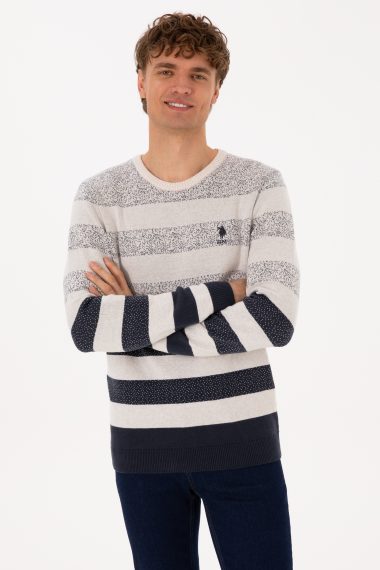 بافت  لاجورد روشن  رگولار  مردانه یو اس پولو | US POLO ASSN