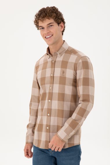 پیراهن  نارگیلی  رگولار  مردانه یو اس پولو | US POLO ASSN