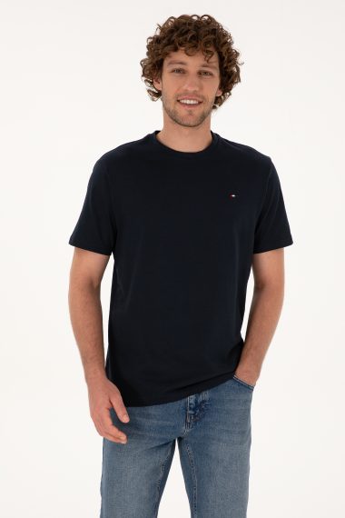 تی شرت  لاجوردی تیره  رگولار  مردانه یو اس پولو | US POLO ASSN