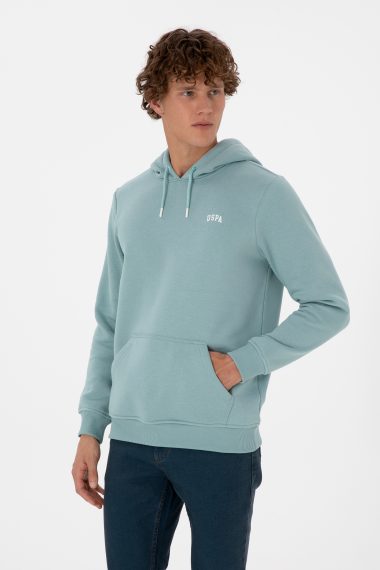 سویشرت بیسیک  نعناعی  رگولار  مردانه یو اس پولو | US POLO ASSN