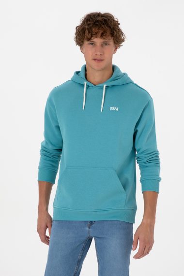 سویشرت بیسیک  نعناعی تیره  Oversize  مردانه یو اس پولو | US POLO ASSN