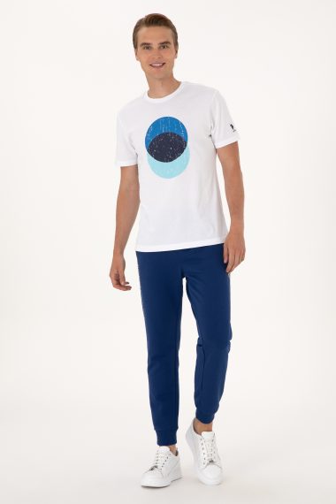 شلوار ورزشی  نیلی  رگولار  مردانه یو اس پولو | US POLO ASSN