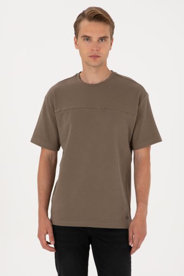 تی شرت یقه گرد ویزون  ریلکس  مردانه یو اس پولو | US POLO ASSN