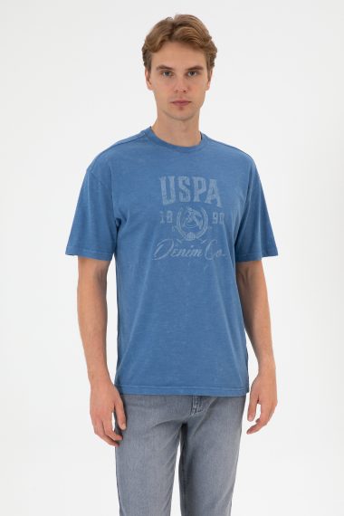 تی شرت  نیلی  ریلکس  مردانه یو اس پولو | US POLO ASSN