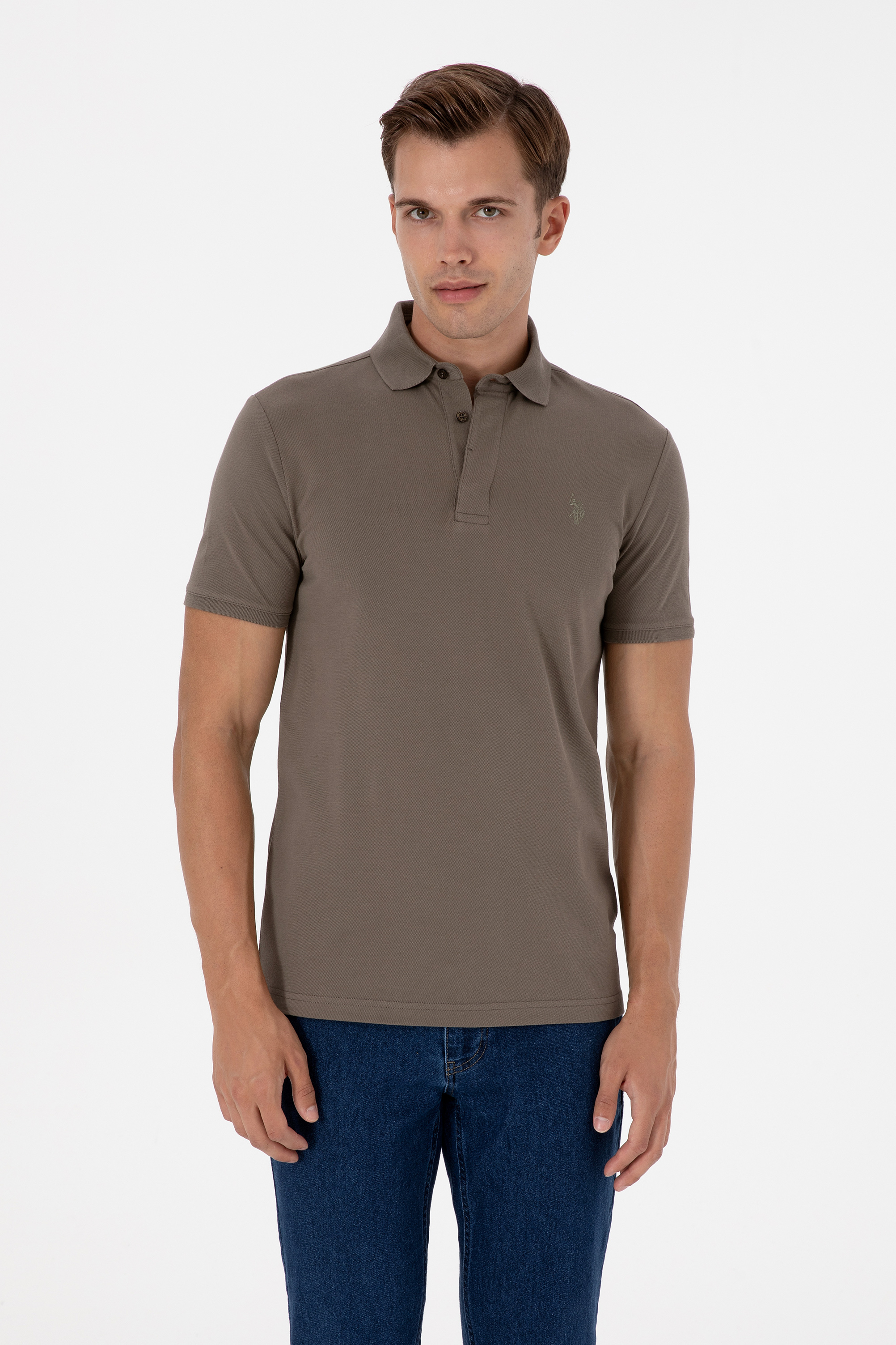 تی شرت بیسیک ویزون اندامی مردانه یو اس پولو | US POLO ASSN