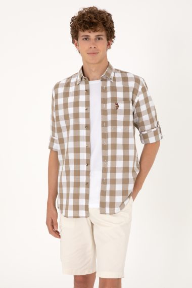 پیراهن  ویزون  رگولار  مردانه یو اس پولو | US POLO ASSN