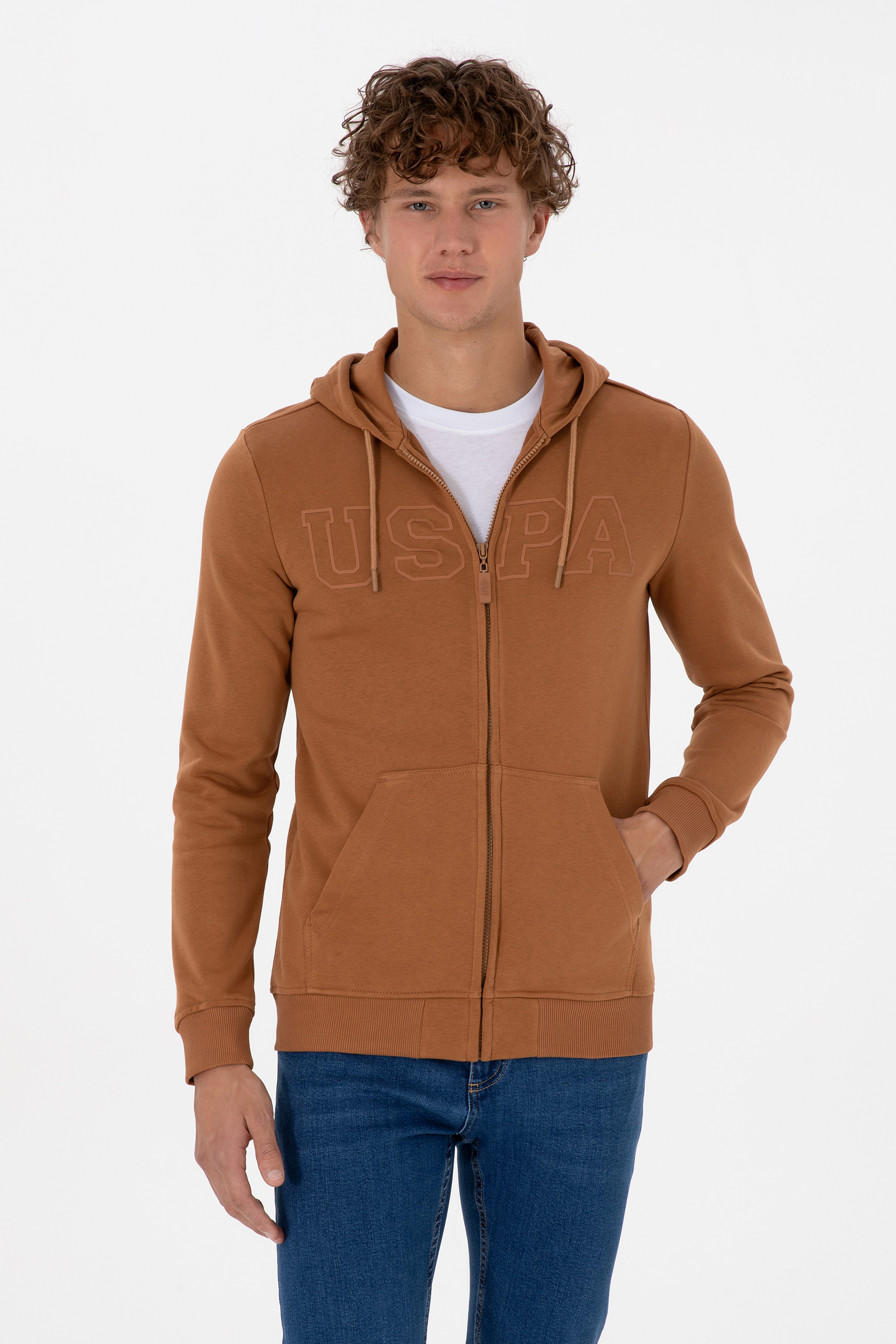 ژاکت شتری رگولار مردانه یو اس پولو | US POLO ASSN
