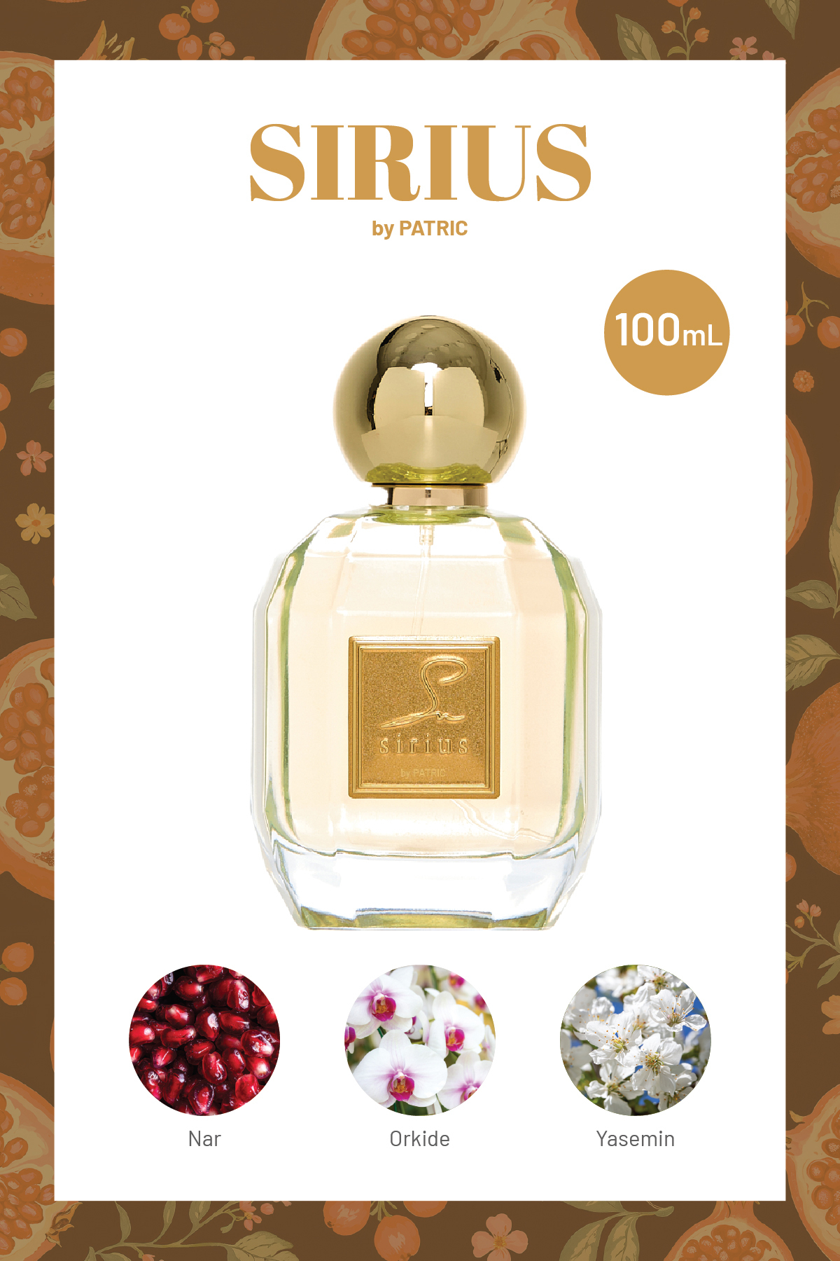 عطر زنانه | فردریک پاتریک Frederic Patric PRM-SIRIUS
