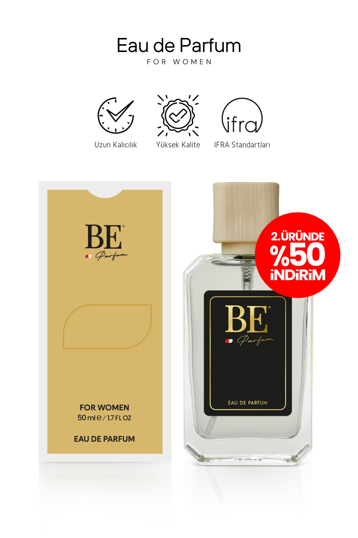 عطر زنانه | بی پرفیوم BE PARFÜM BEPARFÜM50MLKADIN84
