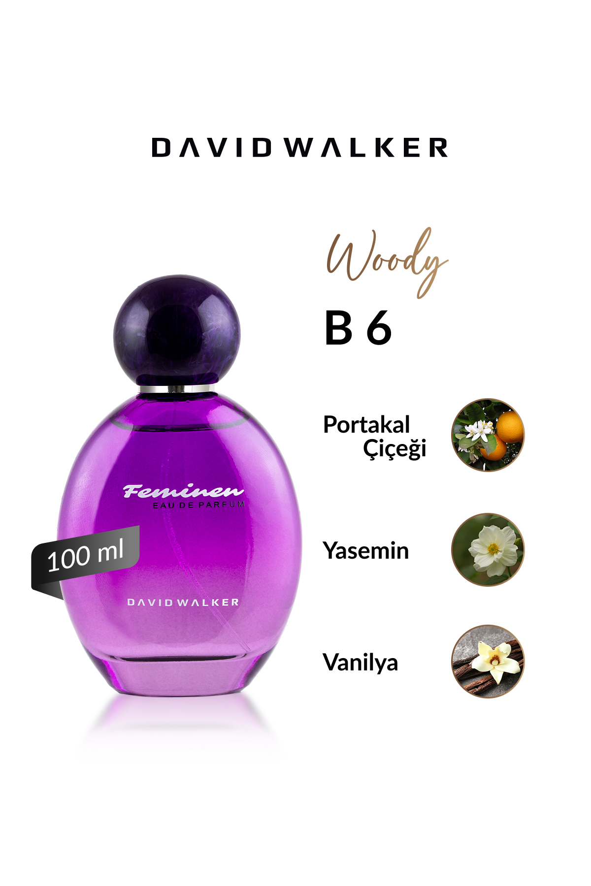 عطر زنانه | دیوید واکر David Walker B-006 DW 100