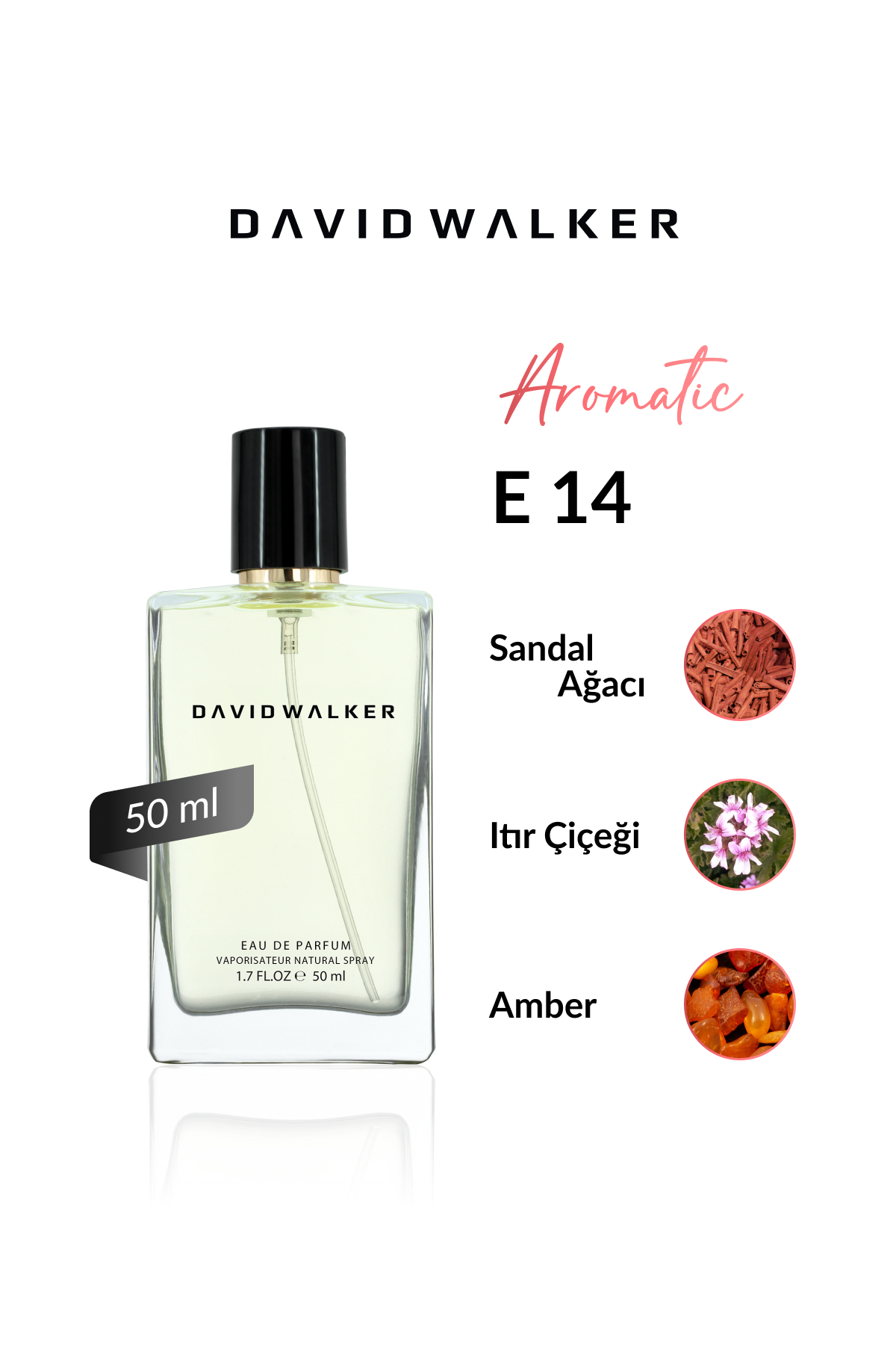 عطر مردانه | دیوید واکر David Walker E-014 DW 50