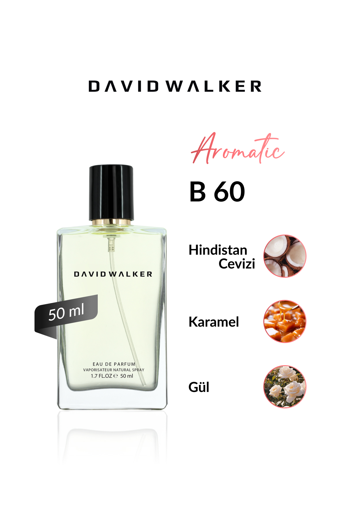 عطر زنانه | دیوید واکر David Walker B-060 DW 50