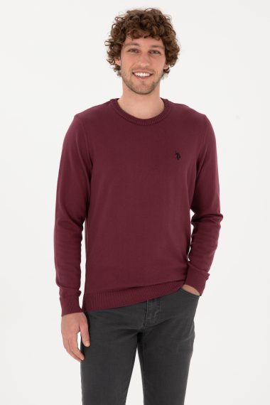 بافت بیسیک  آلبالویی  اندامی  مردانه یو اس پولو | US POLO ASSN