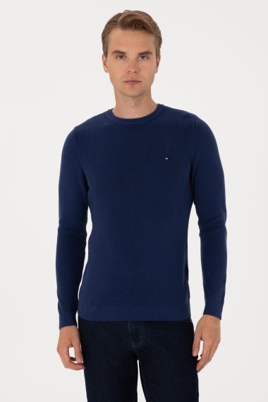 بافت بیسیک  نیلی  Ex.Slim  مردانه یو اس پولو | US POLO ASSN