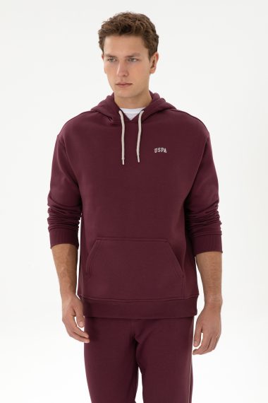 سویشرت بیسیک  آلبالویی  Oversize  مردانه یو اس پولو | US POLO ASSN