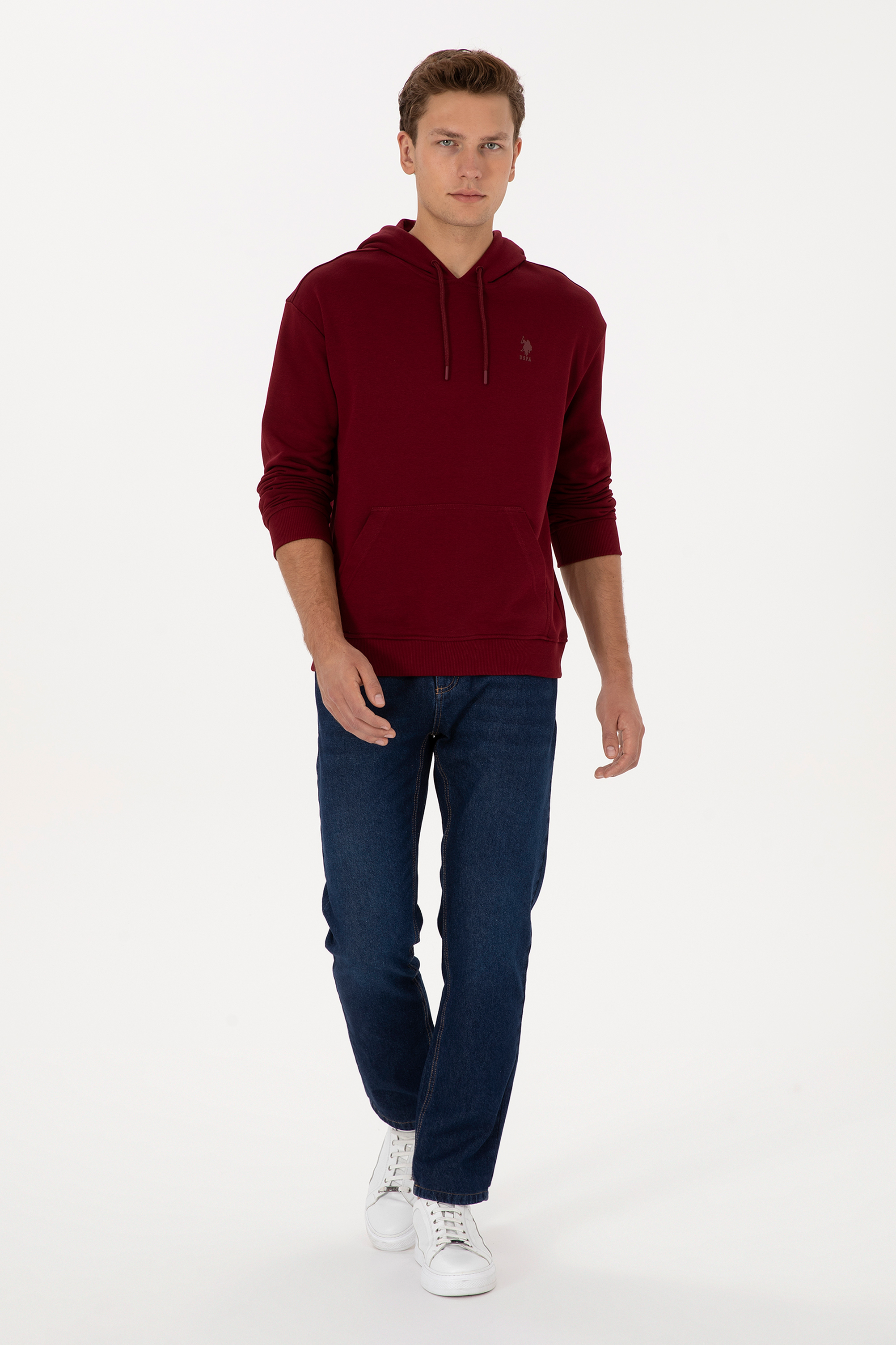 شلوار جین راسته آبی تیره راسته مردانه یو اس پولو | US POLO ASSN