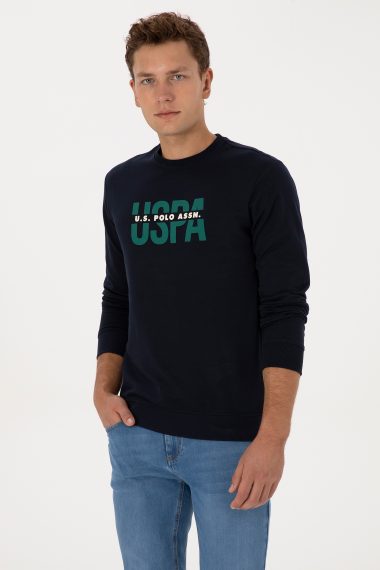 سویشرت  لاجورد  رگولار  مردانه یو اس پولو | US POLO ASSN