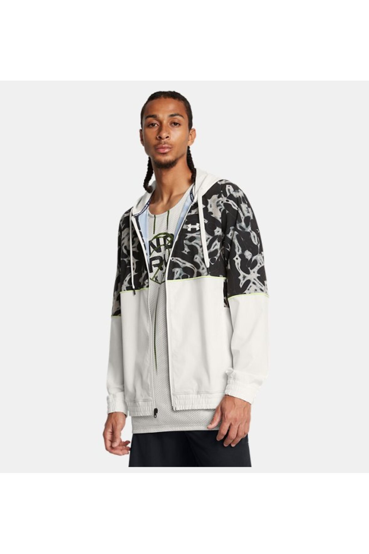 کاپشن اسپورت مردانه طرح دار آستین بلند | آندر آرمور Under Armour 1387573