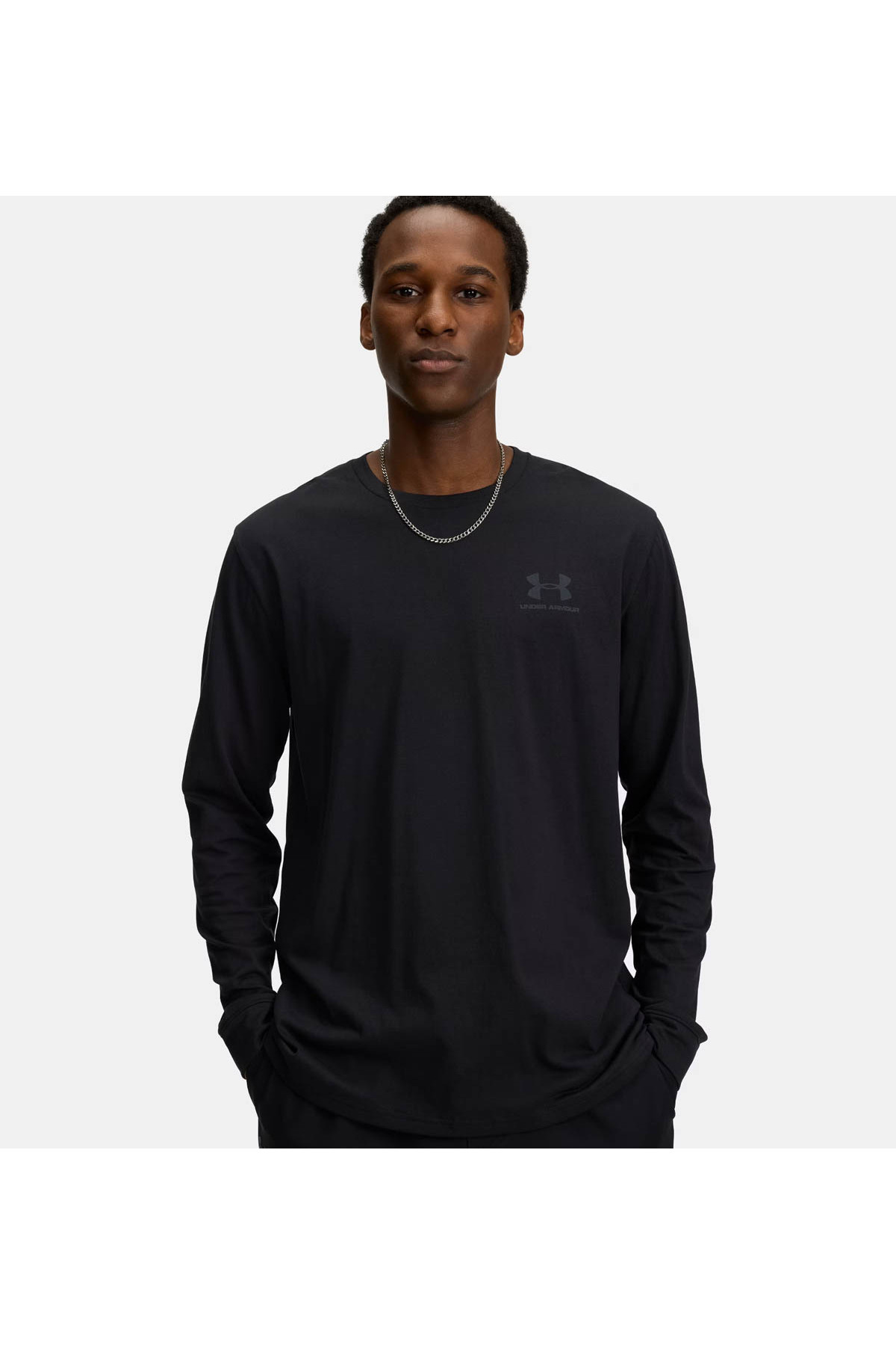 تی شرت مردانه راسته آستین بلند | آندر آرمور Under Armour 1329585-002