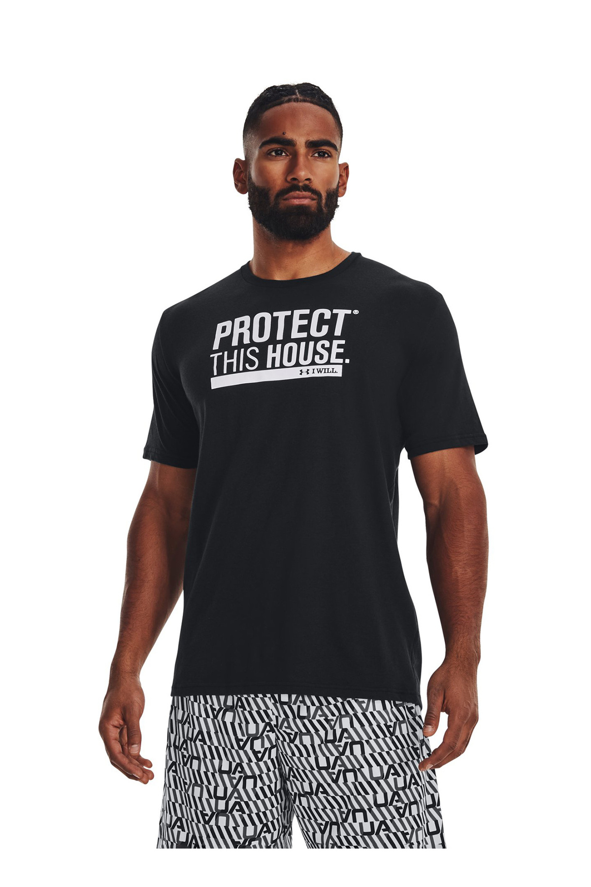 تی شرت مردانه راسته آستین افتاده | آندر آرمور Under Armour 5003078323