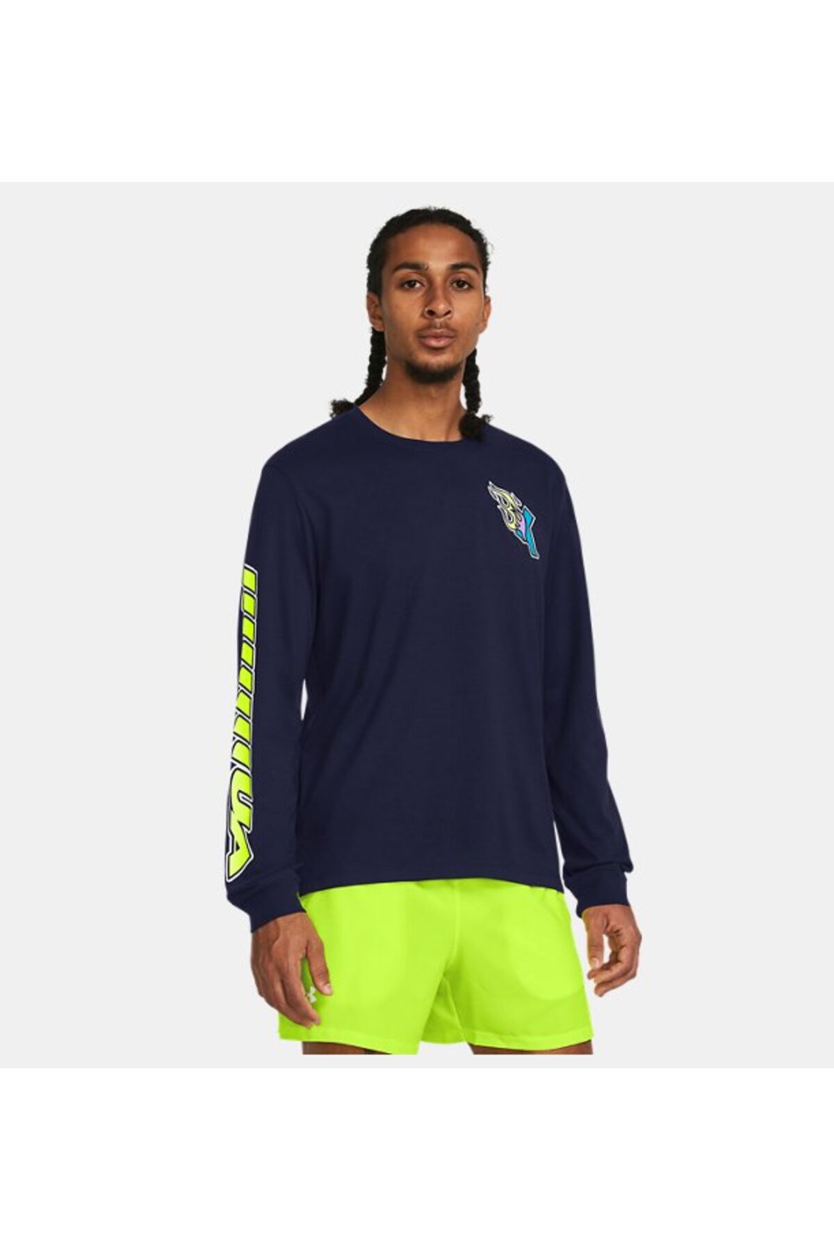 تی شرت مردانه راسته آستین بلند | آندر آرمور Under Armour 1384195
