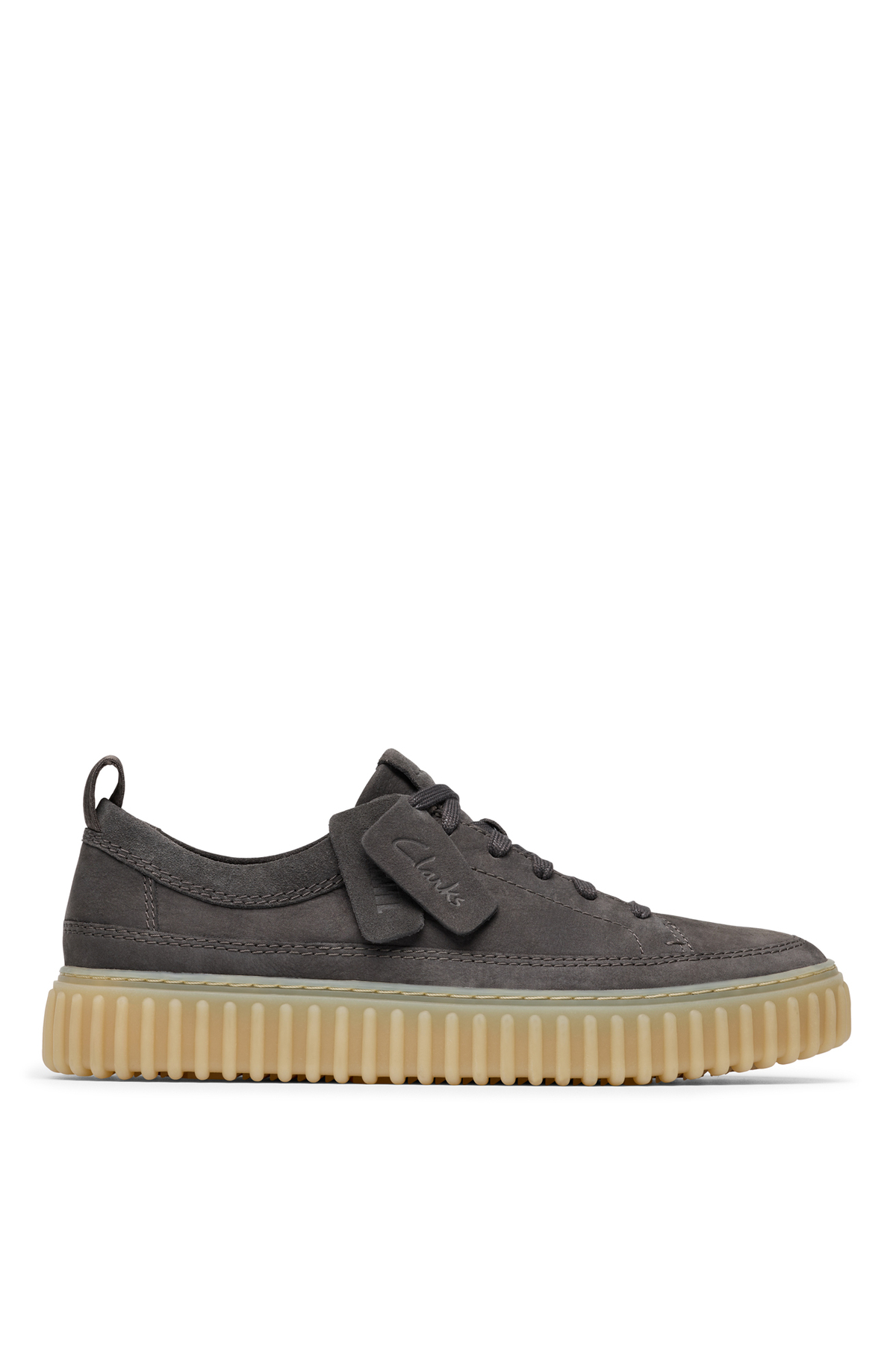 کفش راحتی مردانه نوبوک خاکستری تیره توری هیل مردانه رنگارنگ | کلارکس CLARKS 5003313813