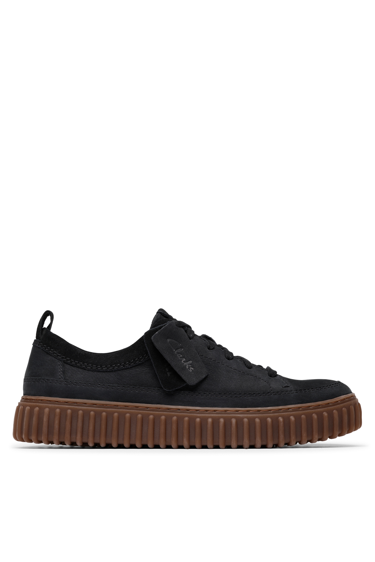 کفش راحتی مردانه مشکی Torhill Lace Nubuck مردانه | کلارکس CLARKS 5003313801