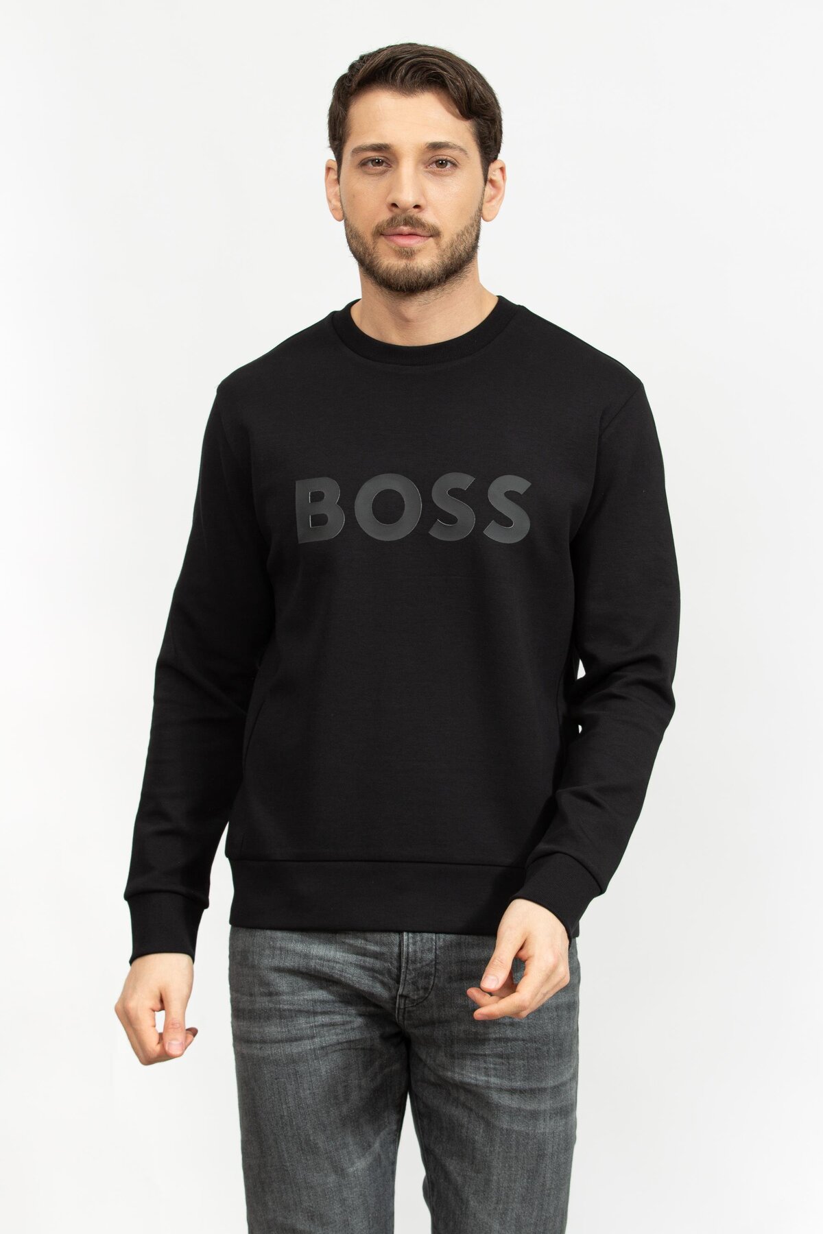 سویشرت مردانه راسته آستین بلند | باس BOSS 50506119.001