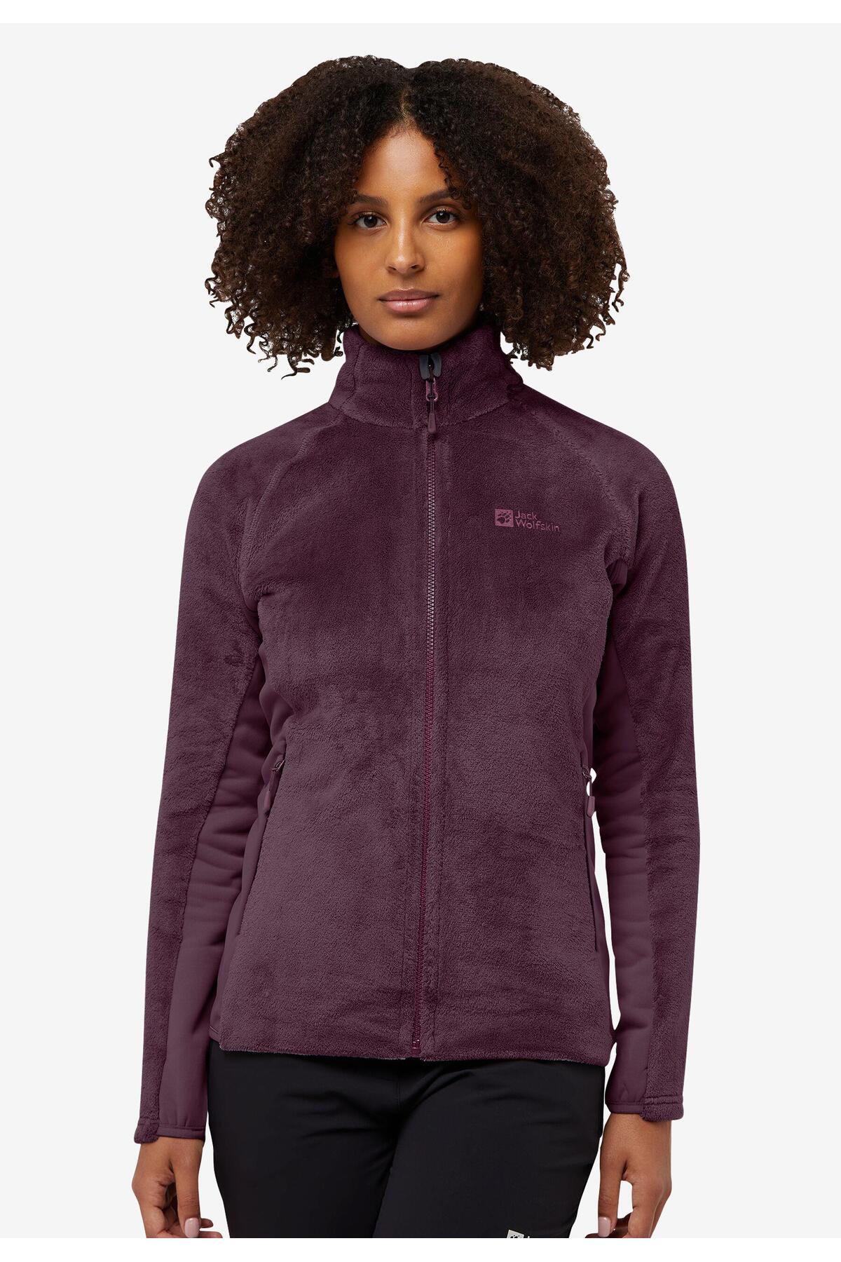 سویشرت زنانه راسته آستین بلند | جک ولف اسکین Jack Wolfskin TYCAF896D498E446D016E2A00