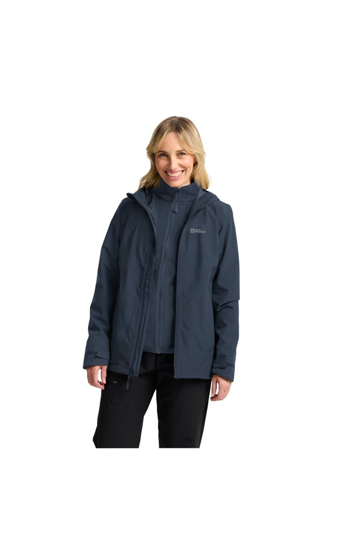 جکت اسپرت زنانه راسته آستین بلند | جک ولف اسکین Jack Wolfskin 1115621-C0412