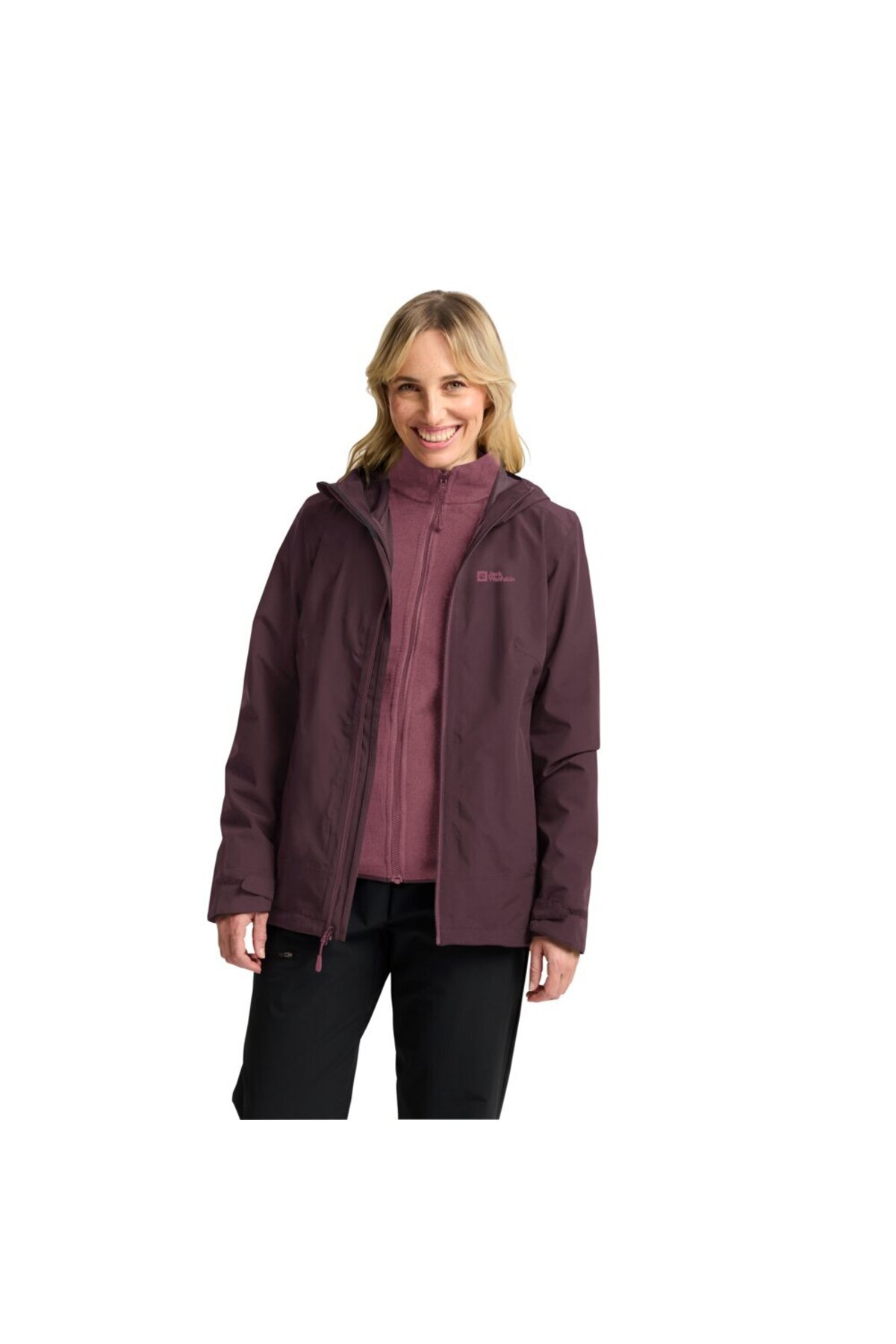 جکت اسپرت زنانه راسته آستین بلند | جک ولف اسکین Jack Wolfskin 1115621-I0116